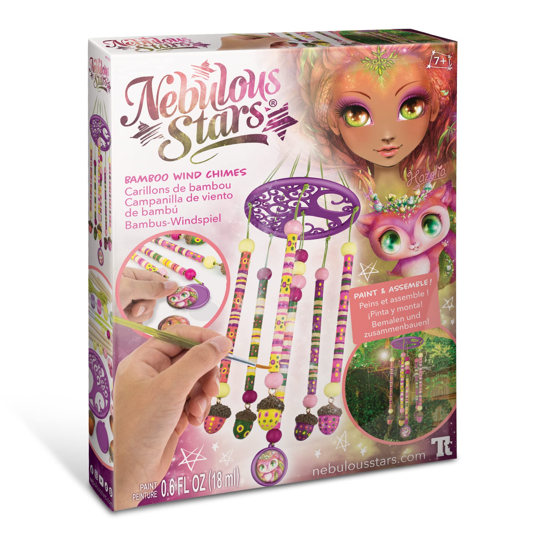 Nebulous Stars Bamboo Wind Chime