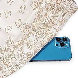 DIOTSR Mens Paisley Graphic Shorts Casual