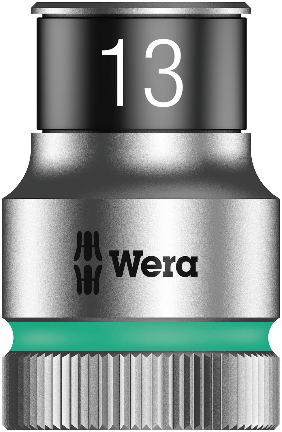 Wera 05003733001 8790 13 mm x 1/2-Inch Drive HMC HF Zyklop Hex Socket with Fastener Holding Function