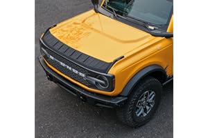 Broaddict Hood Deflector Hood Protector Fit for Ford Bronco 4-Door & 2-Door 2021 2022 2023 2024 2025