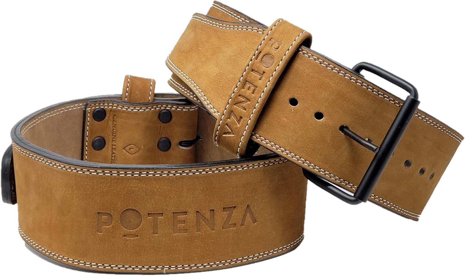 Potenza Fitness Classic Powerlifting Belt 10 mm