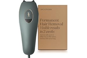 SmoothSkin Pure Adapt Green IPL Hair Removal Device, At-Home Laser Hair Removal for Women & Men, Visible Results in 2 Weeks, Safe for Face & Body, Painless, Long-Lasting Hair Reduction, Full Body Use