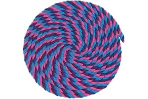 West Coast Paracord Twisted 3 Strand Natural Cotton Rope Artisan Cord – 1/4, 1/2, 5/8, 3/4 and 1 Inch Diameters – 10, 25, 50, 100 Feet