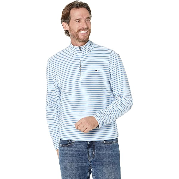 vineyard vines Men's Saltwater 1/4-Zip Pullover, Stripe Starboard, Large :  Amazon.ca: Clothing, Shoes u0026 Accessories