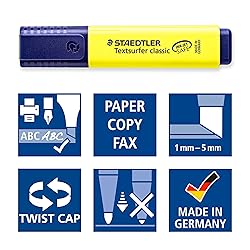 STAEDTLER 364-1 Textsurfer Classic Highlighter