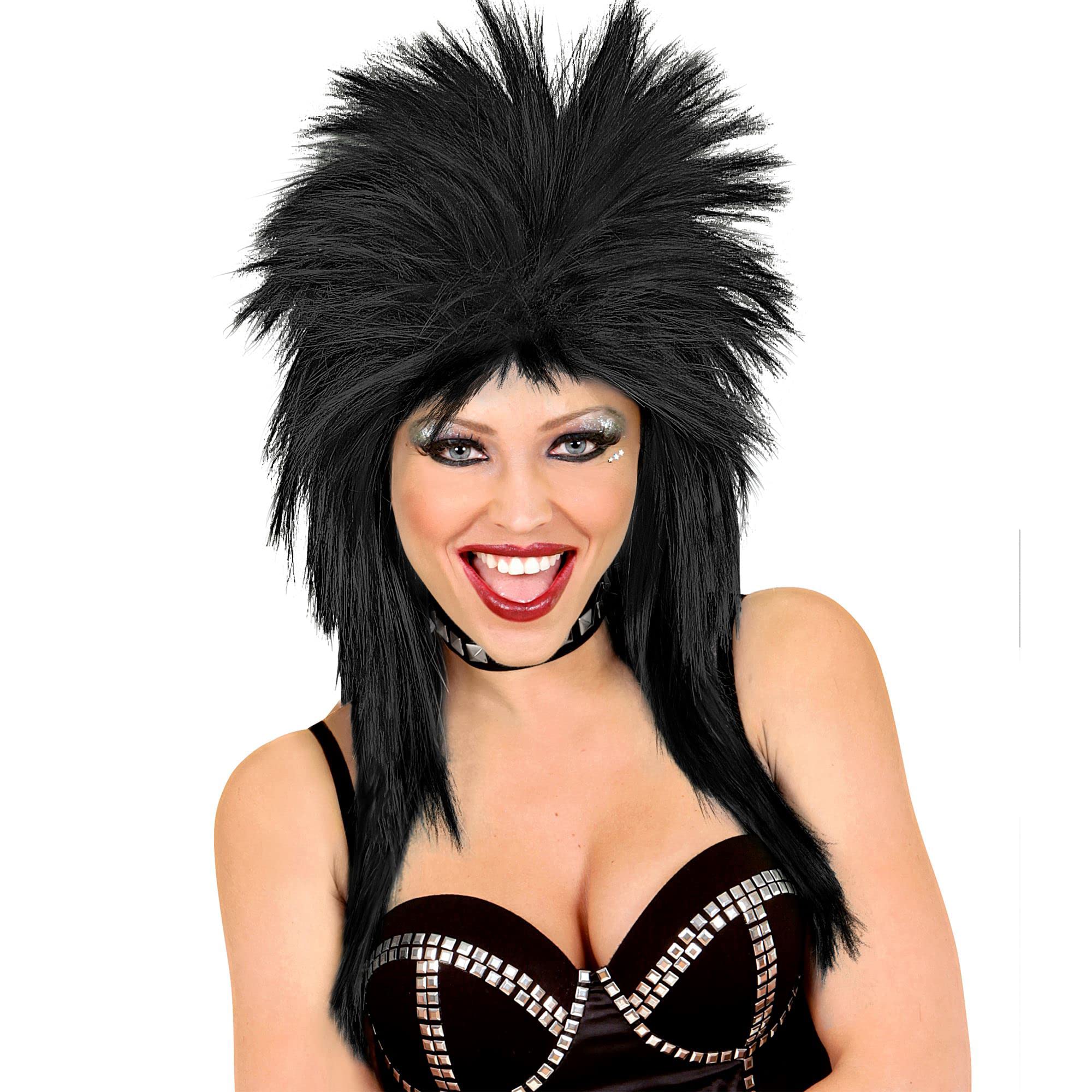 Widmann 01842 ? Rock Star Wig Black