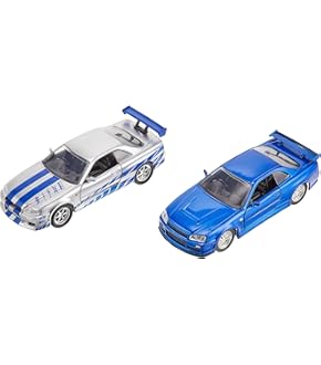 Jada Toys Fast & Furious Dom's Dodge Charger R/T & Brian's