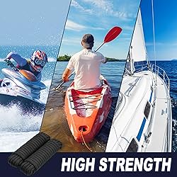 Dock Lines 5/8" x 35' Boat Dock line Double Braided