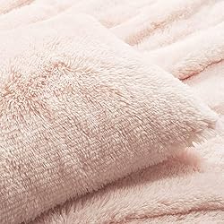 Lush Decor Emma Soft Fluffy Faux Fur Kids College