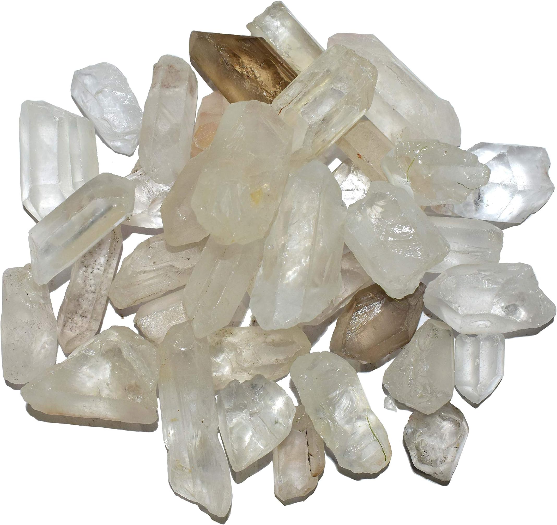 Pyramid Tatva Raw - Lemurian Seed 50 gm Rough Stone Natural Healing Crystal Stone Reiki Chakra Balancing