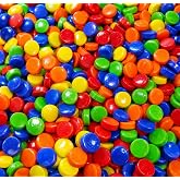 Sour Candy Bites Lemon Lime Orange Blue Raspberry Cherry 2 lbs Tart Chewy | Assorted Rainbow Sweet Lip Puckering Snack for Bowls Dishes Buffets