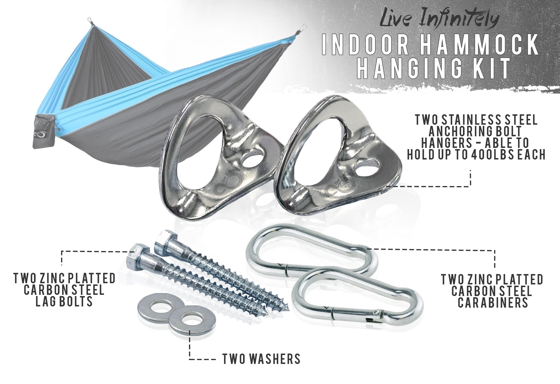 Indoor Hammock Hanging KitPerfect Hammock Accessories Supports