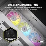 Corsair iCUE LINK 6500X RGB Mid-Tower ATX Case White with 3 RX120 Fans view 4