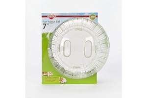 Kaytee 7" Moon Glow Run-About Exercise Ball For Pet Hamsters & Gerbils