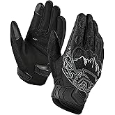 BORLENI Motorcycle Gloves Motorbike Glove for Men Women Full Finger Knuckle Protection Touch Screen Cycling ATV Hiking Riding