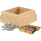 4JsNewel Post Fastener, 3 1/2" Poplar Contemporary Molding