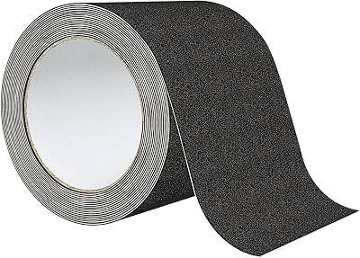 GTSE 100mm x 5m Black Anti Slip Tape High Traction Non Skid Tape