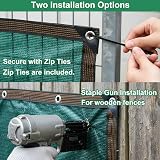 BeGrit Garden Privacy Screen 2m x 10m 90% HDPE UV Windbreak Fence Net view 7