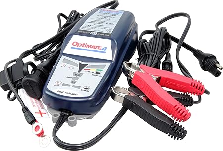 Amazon Tecmate テックメイト バイク用 全自動充電器 オプティメート4 デュアル Optimate 4 Dual 車両ケーブル付 国内正規品 バイクバッテリー充電器 車 バイク Amazon Tecmate テックメイト バイク用 全自動充電器 オプティメート4 デュアル Optimate 4 Dual 車両ケーブル付 国内正規品 バイクバッテリー充電器 車 バイク
