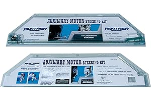MARINETECH Panther Marine 55-2600 Auxiliary Motor Steering Kit - Stainless Steel