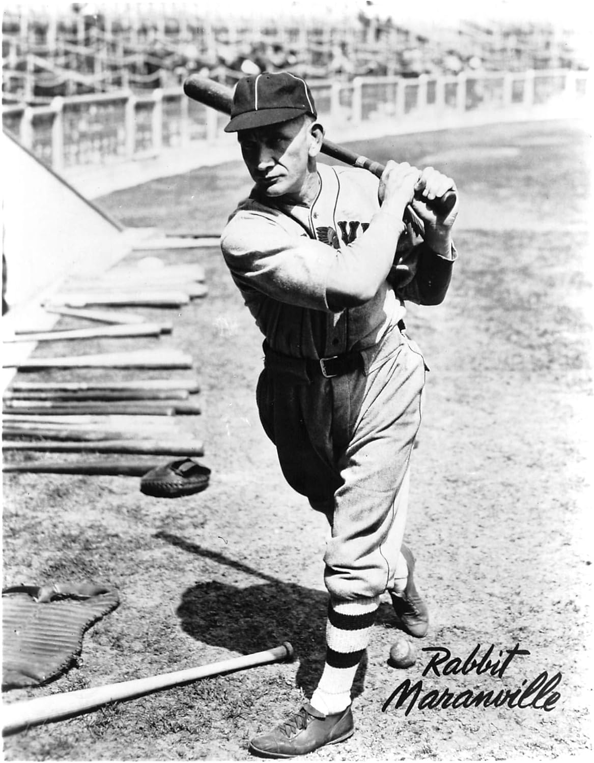 Photographs - Rabbit Maranville Boston Braves 8x10 Photo