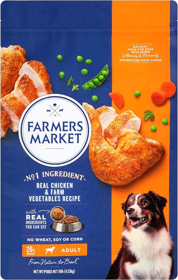 farmers market dog food ingredients