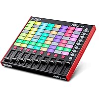Akai Professional APC Mini MK2 - USB MIDI Pad Controller for Clip Launching with Ableton Live Lite, 64 RGB Pads, Drum and Not
