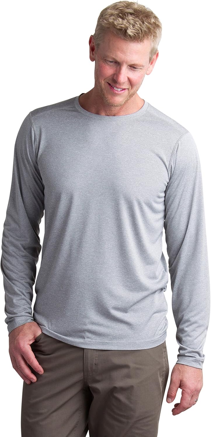 ExOfficio Mens BugsAway Tarka Lightweight LongSleeve Shirt Mosquito
