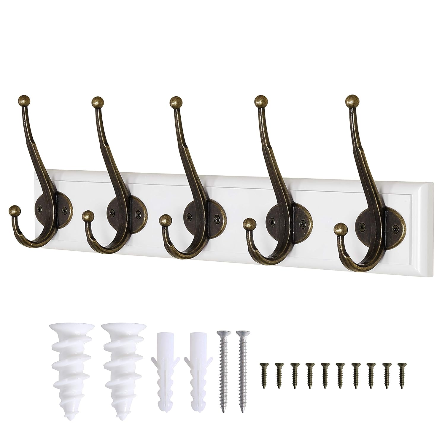 Best Antique White Hanging Coat Rack