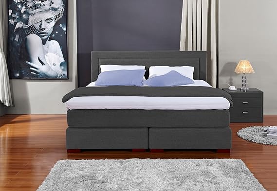 Möbelisten I FEY Boxspringbett mit klassischem Kopfteil in 180x220 cm