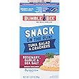 Bumble Bee Snack On The Run Rosemary, Garlic & Sea Salt Tuna Salad with Crackers Kit, High Protein Snack Food, Canned Tuna, Healthy Snacks for Adults, 3.35 Ounce (Pack of 1)