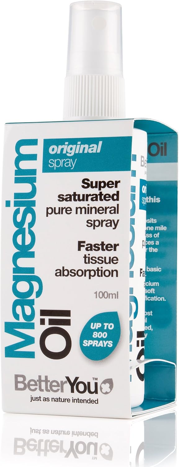 Better You Magnesium Oil Original Spray 100ml Amazon.co.uk Sports & Outdoors
