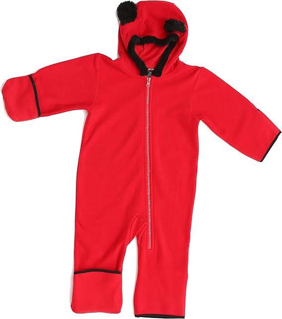 baby boy fleece snowsuit