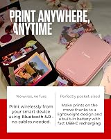 Canon Zoemini 2 Portable Photo Printer Rose Gold Bluetooth 5.0 Type-C view 3