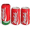 Skywin Silicone Can Sleeve (3 Pack) - Beer Can Cover can Hides Beer Can by Disguising it as a Can of Soda (Red)
