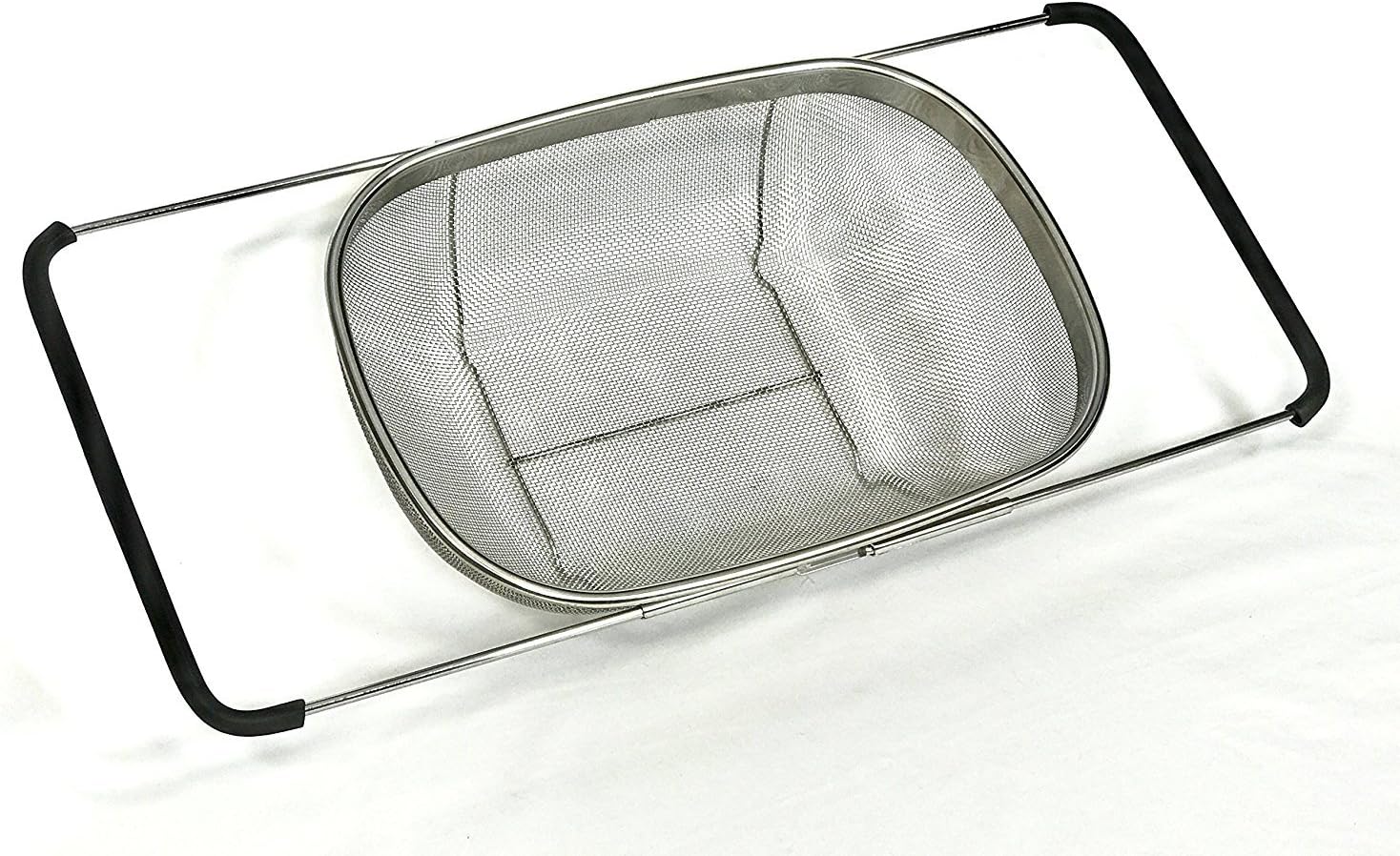 Expandable Strainer Over the Sink Stainless Steel Kitchen & Dining triedcustoms Kitchen