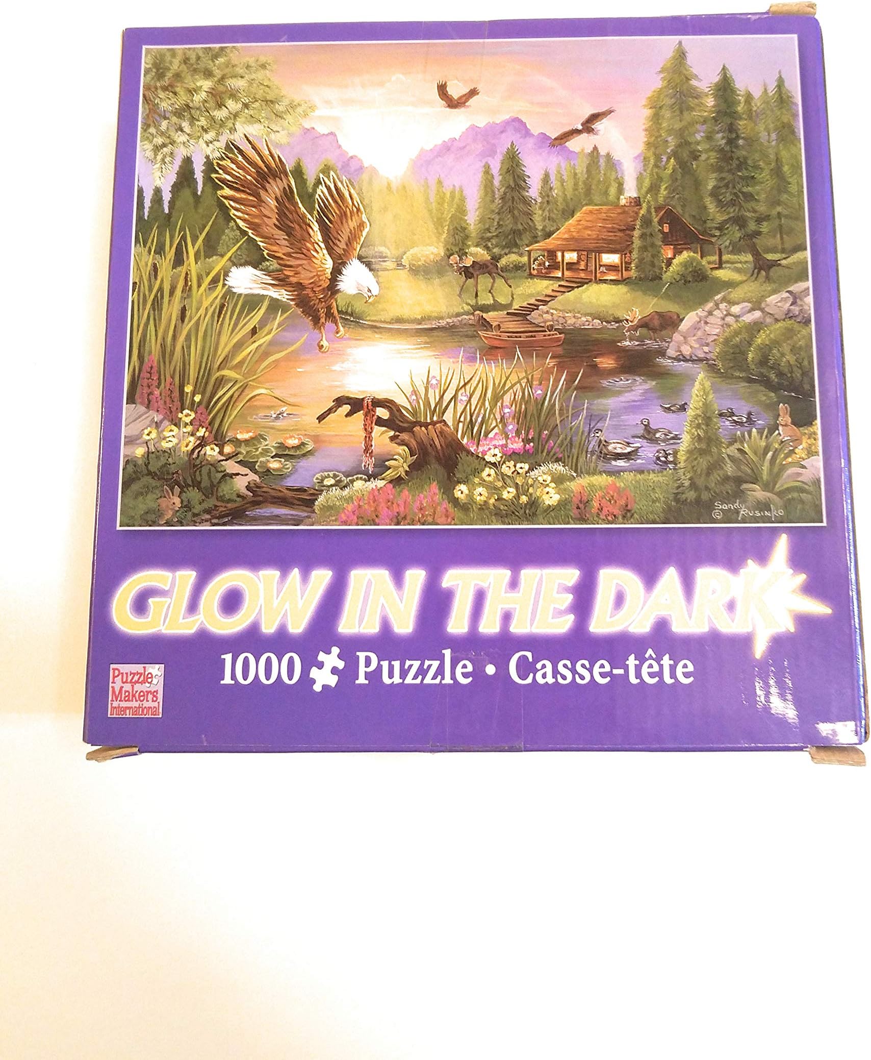 Glow in the Dark 1000 Piece Puzzle