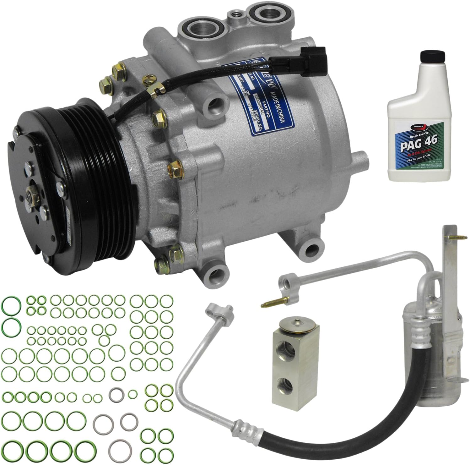 Universal Air Conditioner KT 3971 A/C Compressor and Component Kit