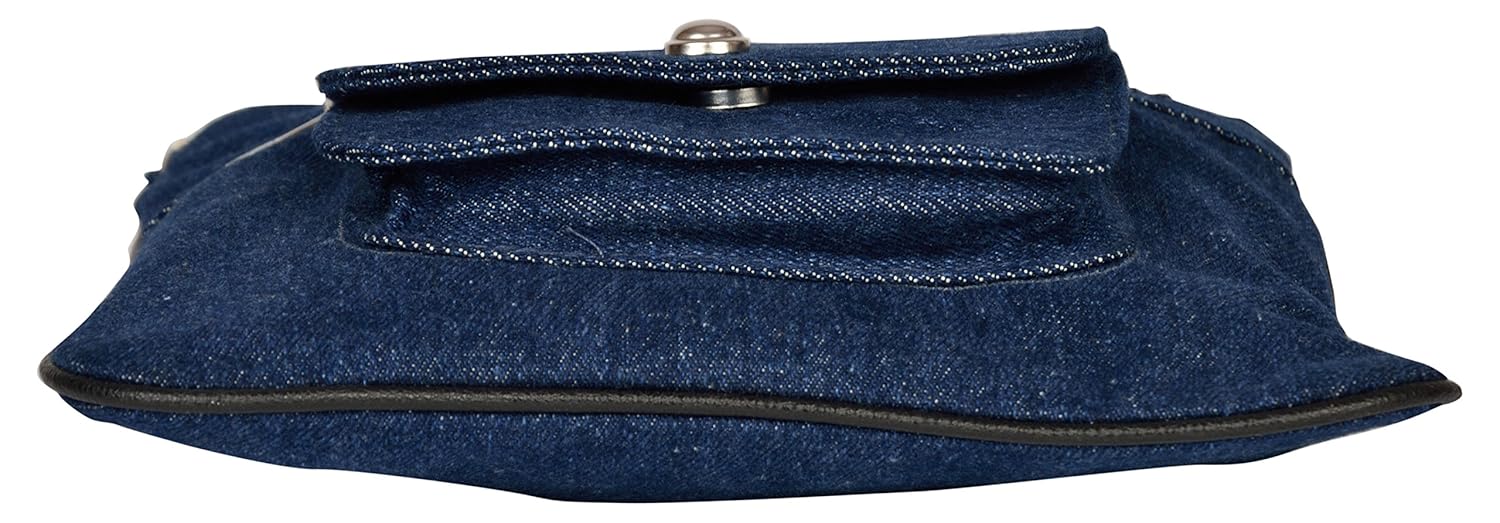 exotique women's sling bag (blue, cw00022bl)