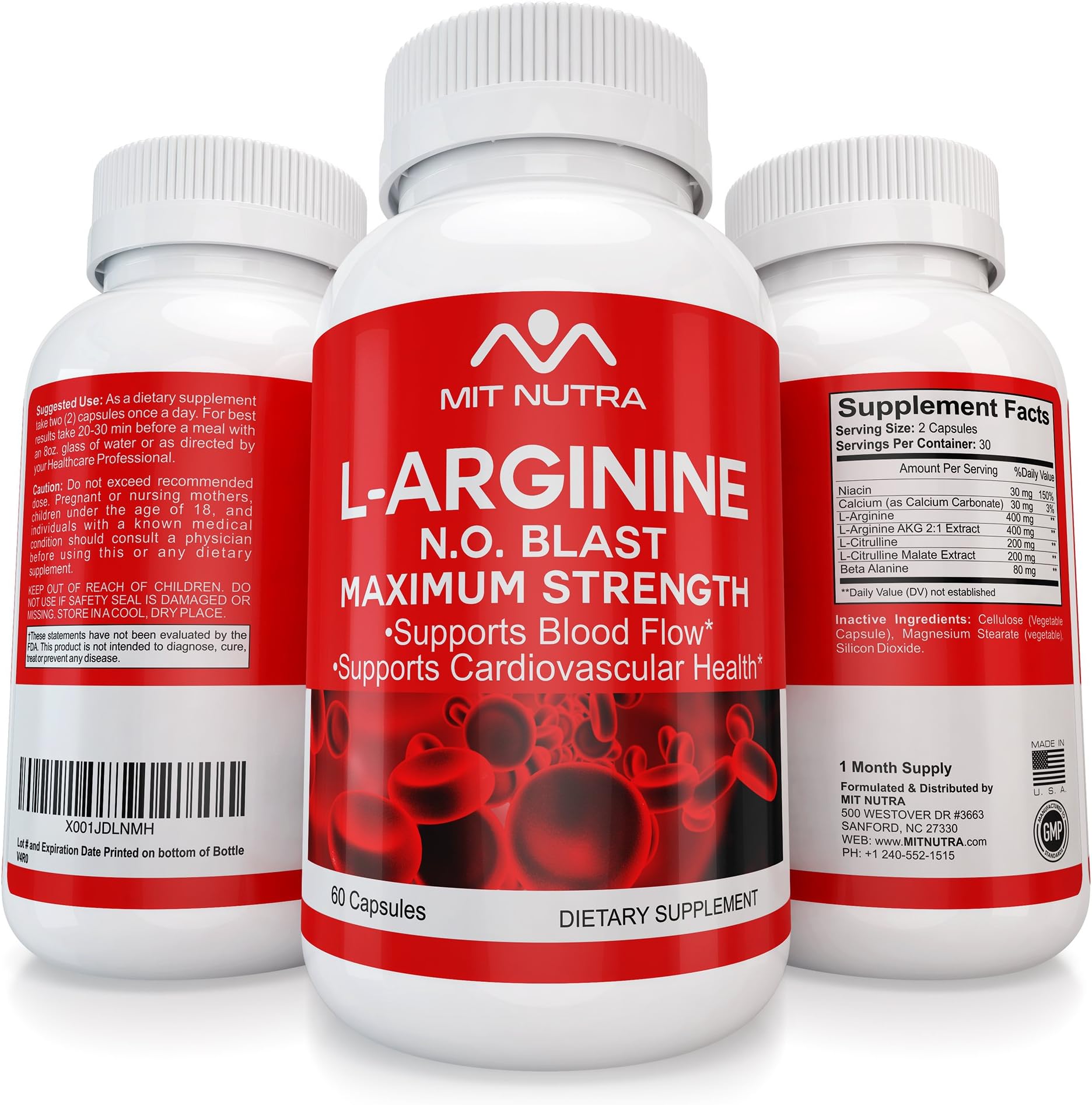 2017-18 BEST SELLING L-ARGININE CAPSULES