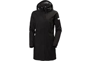 Helly-Hansen Womens Aden Waterproof Breathable Hooded Long Rain Jacket