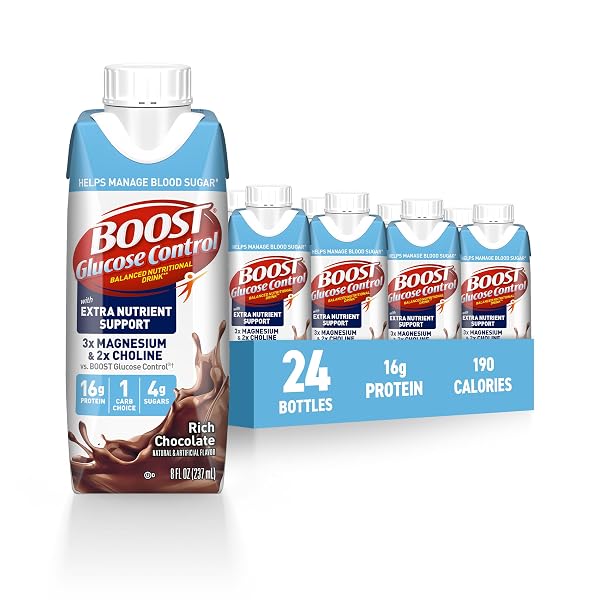 BOOST GLUCOSE CONTROL READY TO DRINK NUTRITIONAL DRINKS...