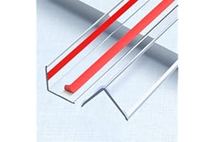 Frychee Clear Self-Adhesive Wall Corner Protectors-2 PCS of Corner Guards & Edge Protector for Baby，Furniture，Door，Tables，Cover Sharp Furniture，Easy to Install(3cmx120cm/1.18inx47.2in)