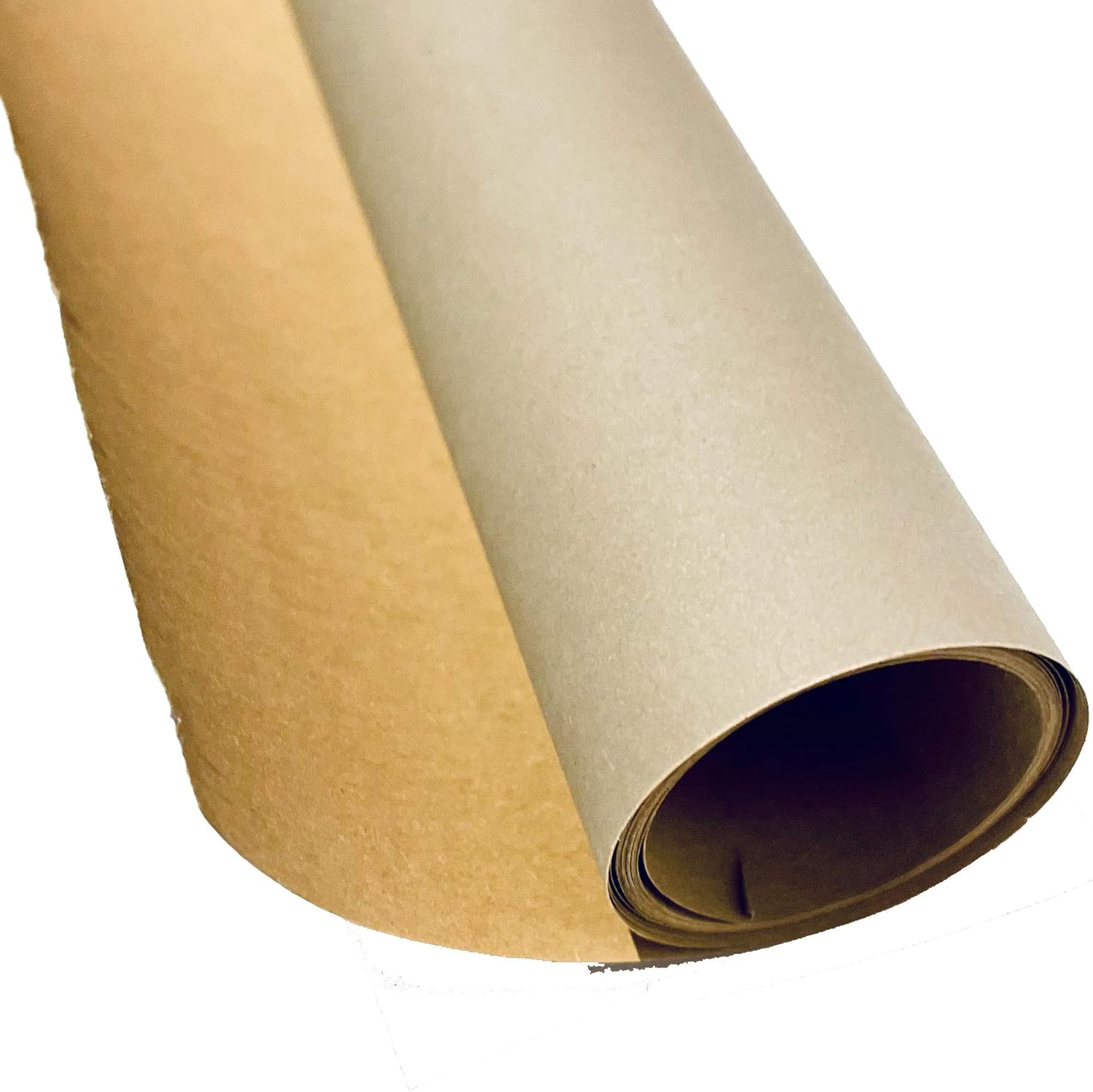 Kraft Wrapping Paper Roll 100% Recycled and Recyclable Gift Wrap (Natural 5m) - Image 3