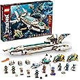 LEGO NINJAGO Hydro Bounty Building Set, 71756 Submarine Toy with Kai and NYA Minifigures, Ninja Toys, Gifts, Presents for Kids, Boys, Girls Age 9 Plus Years Old