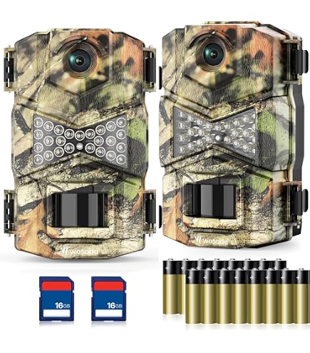 Amazon.com: WOSODA 3 Pack Trail Cameras with Night Vision Motion