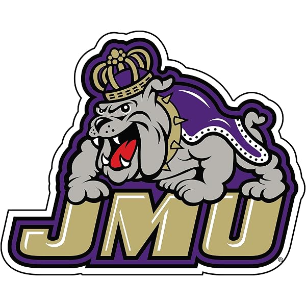 James Madison University Keychain - Purple PVC Key Holder, Officially Licensed - View #2