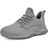 Akk Walking Shoes for Men Sneakers - Slip on Memory Foam Running Tennis Shoes for Athletic Workout Gym Jogging Indoor Outdoor Lightweight Breathable Casual Sneakers