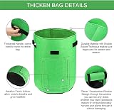 Maylove 10 Gallon Potato Grow Bags - 3 Pack Aeration Fabric Pots view 4