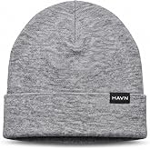 HAVN EMF Lightweight Beanie for Men &amp; Women - Blocking Faraday Hat with WaveStopper Silver Shielding - Blocks 99% of WiFi 5G Cellphone Radiation - Breathable Sleep Cap - Heather Grey One Size